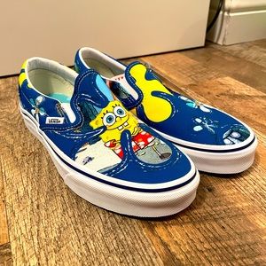 Vans x SpongeBob Slip Ons